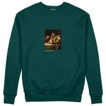 Judith Slaying Holofernes Sweatshirt – Koyu Yeşil