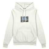 Gare Saint-Lazare Oversize Hoodie – Beyaz