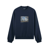 Gare Saint-Lazare Oversize Sweatshirt – Lacivert