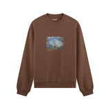 Gare Saint-Lazare Oversize Sweatshirt – Kahverengi