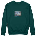 Gare Saint-Lazare Sweatshirt – Koyu Yeşil