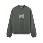 Woman with a Parasol Oversize Sweatshirt – Antrasit
