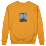 Woman with a Parasol Sweatshirt – Turuncu
