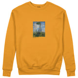 Woman with a Parasol Sweatshirt – Turuncu
