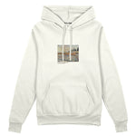 Orchard with Cypresses Oversize Hoodie – Beyaz
