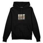 Orchard with Cypresses Oversize Hoodie – Siyah