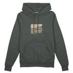 Orchard with Cypresses Oversize Hoodie – Antrasit