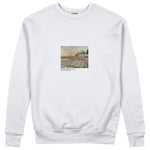 Orchard with Cypresses Sweatshirt – Beyaz