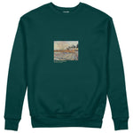 Orchard with Cypresses Sweatshirt – Koyu Yeşil