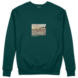 Orchard with Cypresses Sweatshirt – Koyu Yeşil