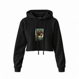 The Torment of Saint Anthony Crop Hoodie – Siyah