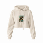 The Torment of Saint Anthony Crop Hoodie – Krem