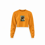 The Torment of Saint Anthony Crop Sweatshirt – Turuncu