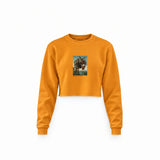 The Torment of Saint Anthony Crop Sweatshirt – Turuncu