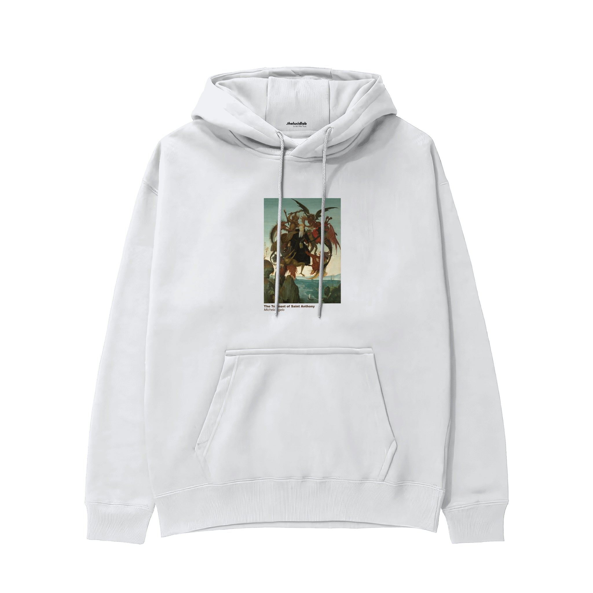 The Torment of Saint Anthony Hoodie – Beyaz