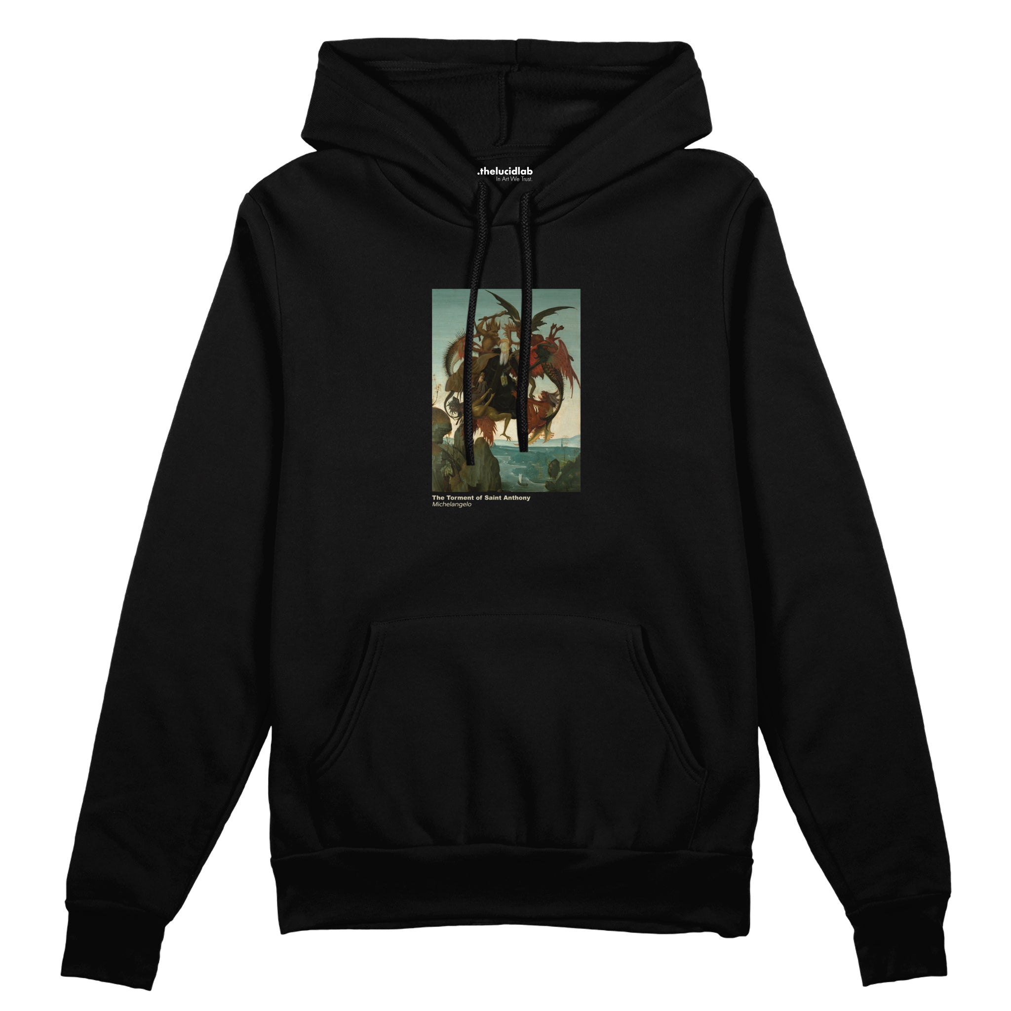 The Torment of Saint Anthony Oversize Hoodie – Siyah