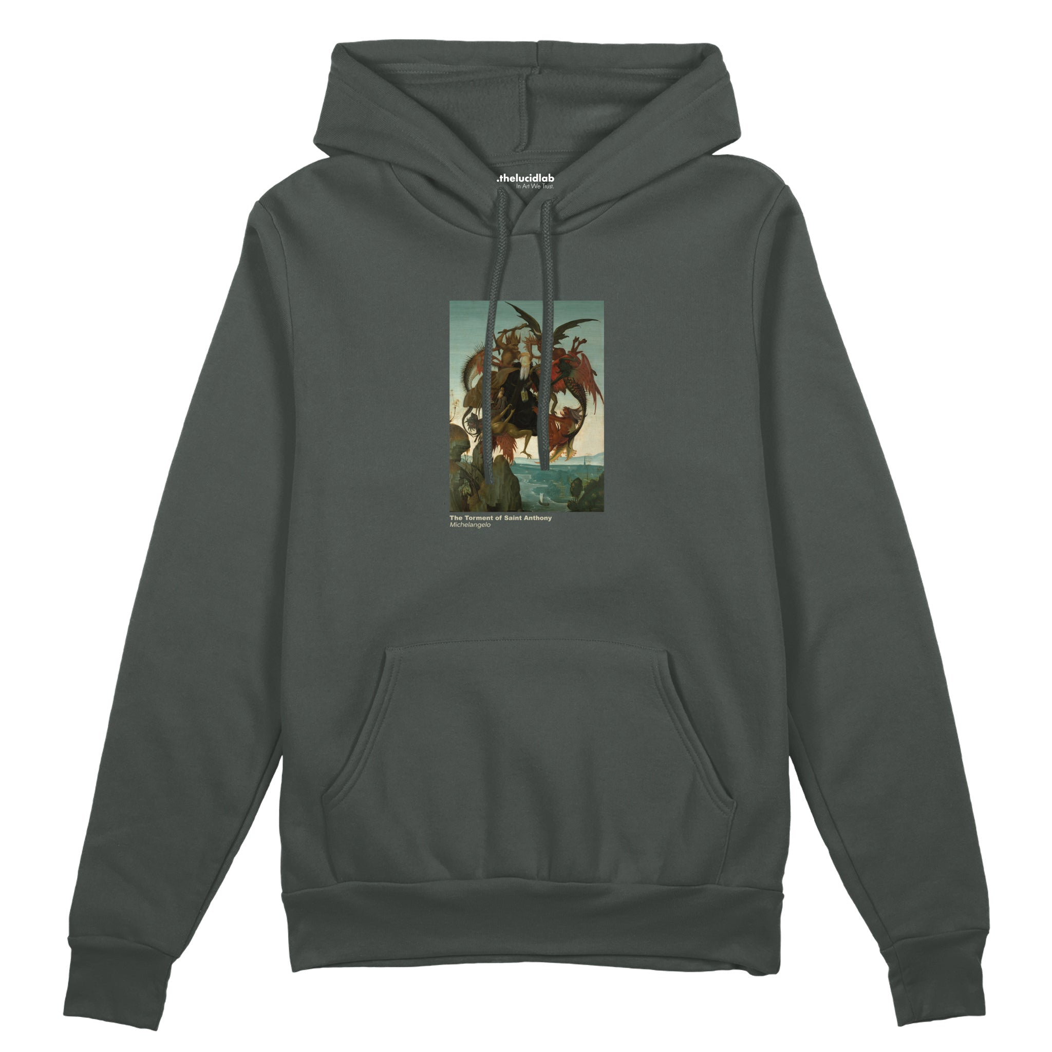 The Torment of Saint Anthony Oversize Hoodie – Antrasit