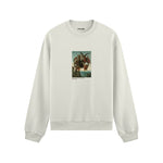 The Torment of Saint Anthony Oversize Sweatshirt – Beyaz