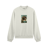 The Torment of Saint Anthony Oversize Sweatshirt – Beyaz