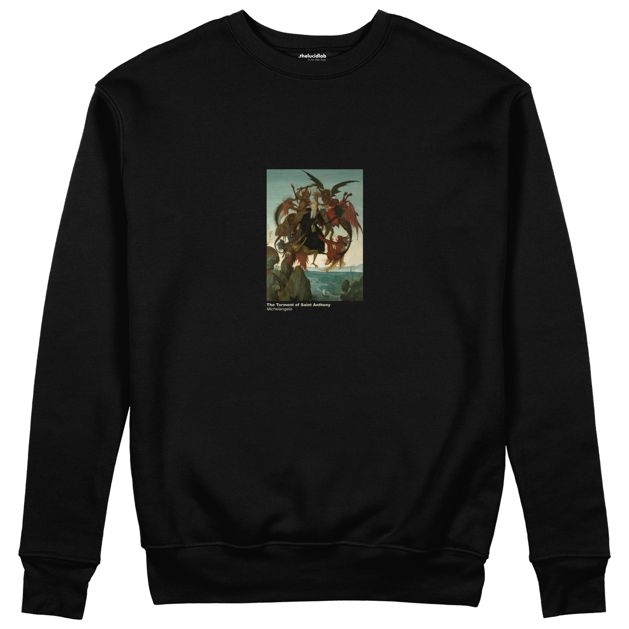 The Torment of Saint Anthony Sweatshirt – Siyah