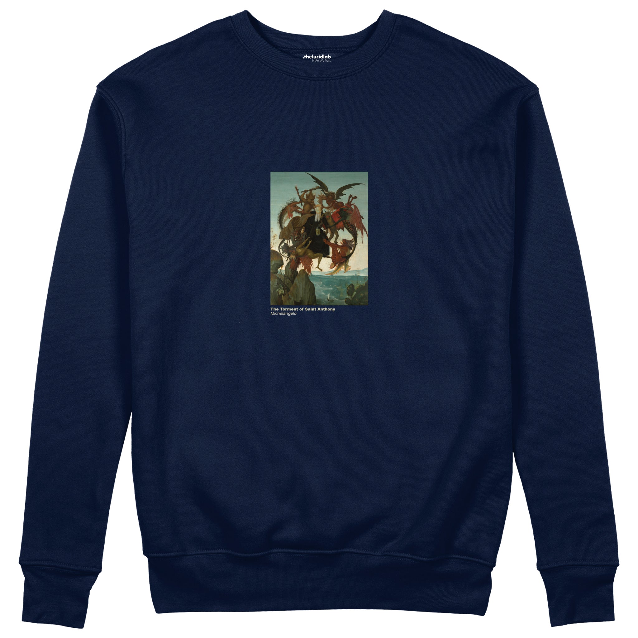 The Torment of Saint Anthony Sweatshirt – Lacivert