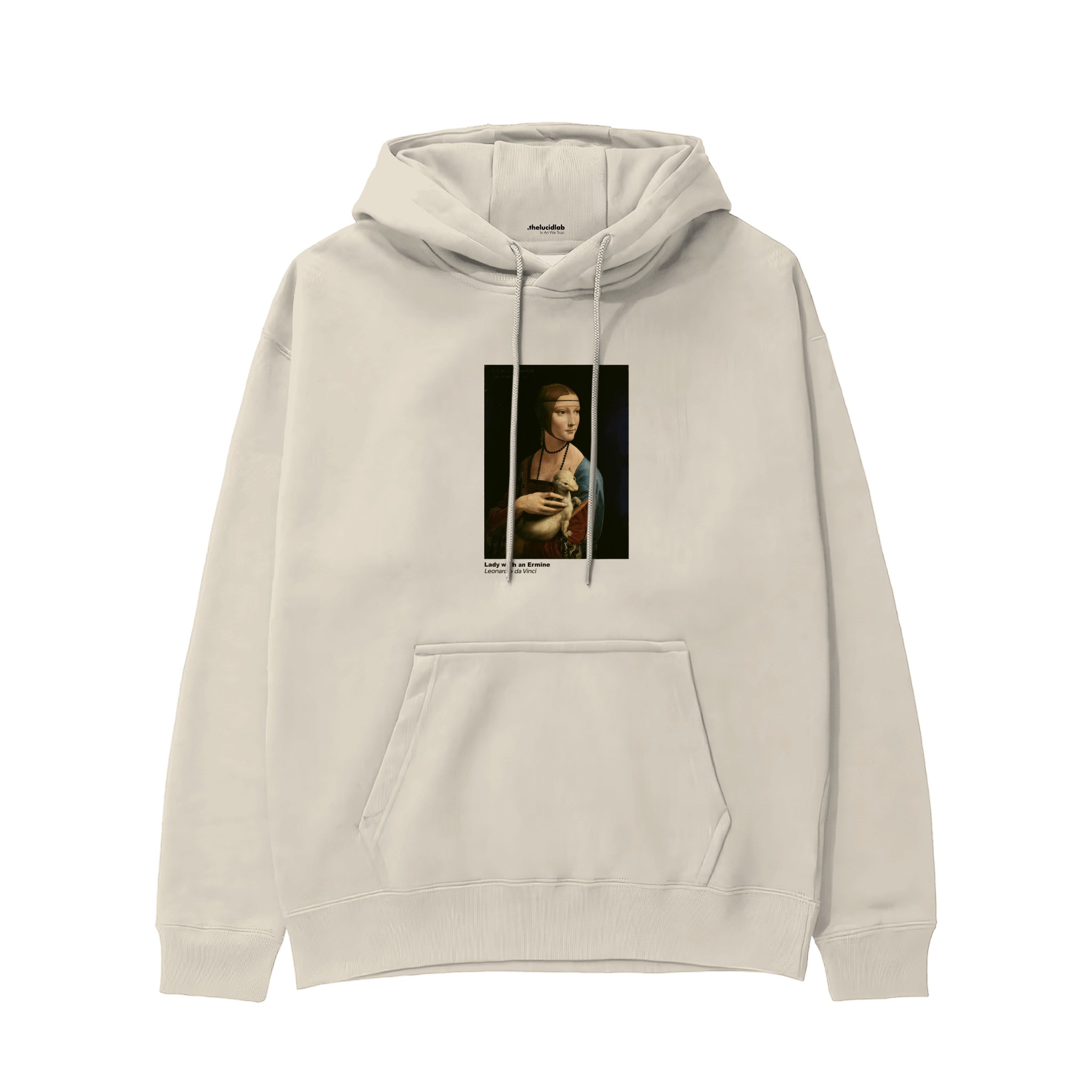 Lady with an Ermine Hoodie – Krem