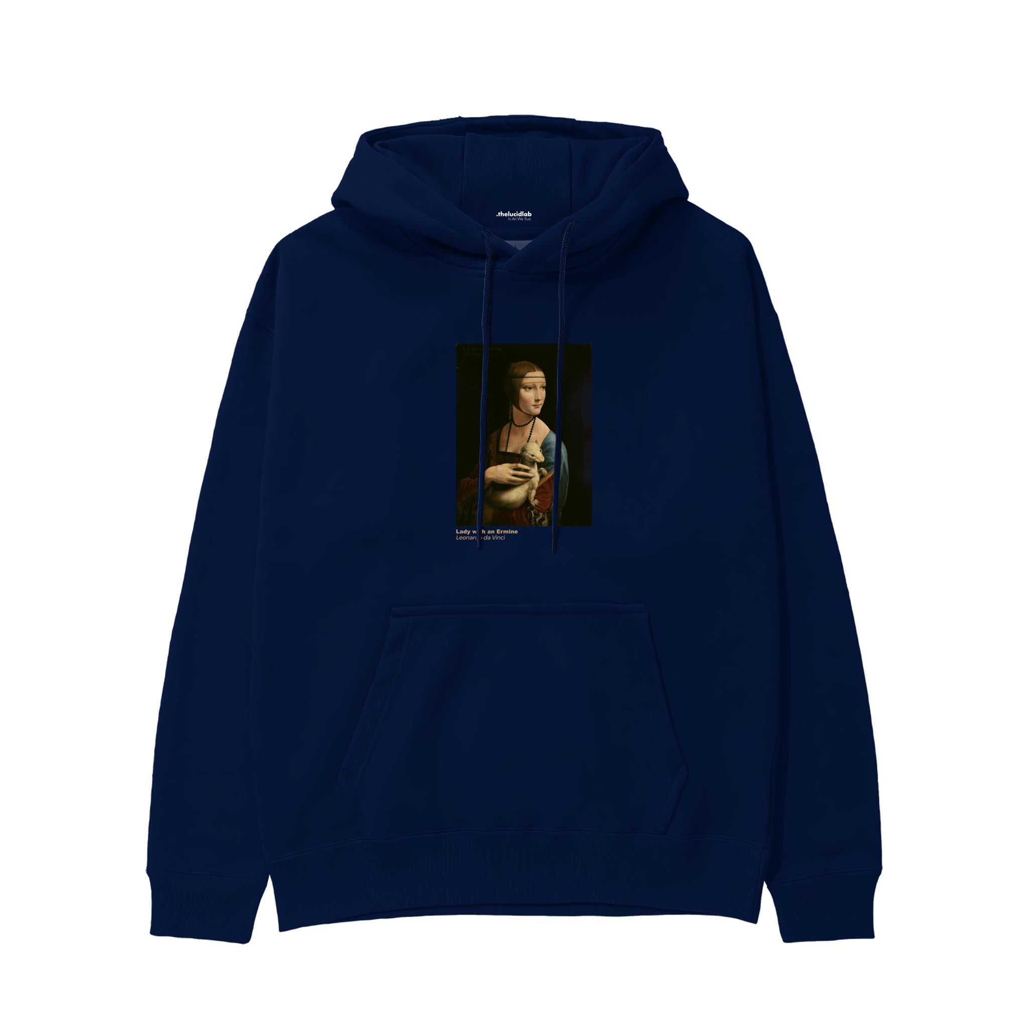 Lady with an Ermine Hoodie – Lacivert