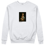 Lady with an Ermine Sweatshirt – Beyaz