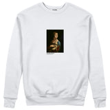 Lady with an Ermine Sweatshirt – Beyaz