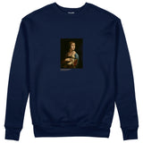 Lady with an Ermine Sweatshirt – Lacivert