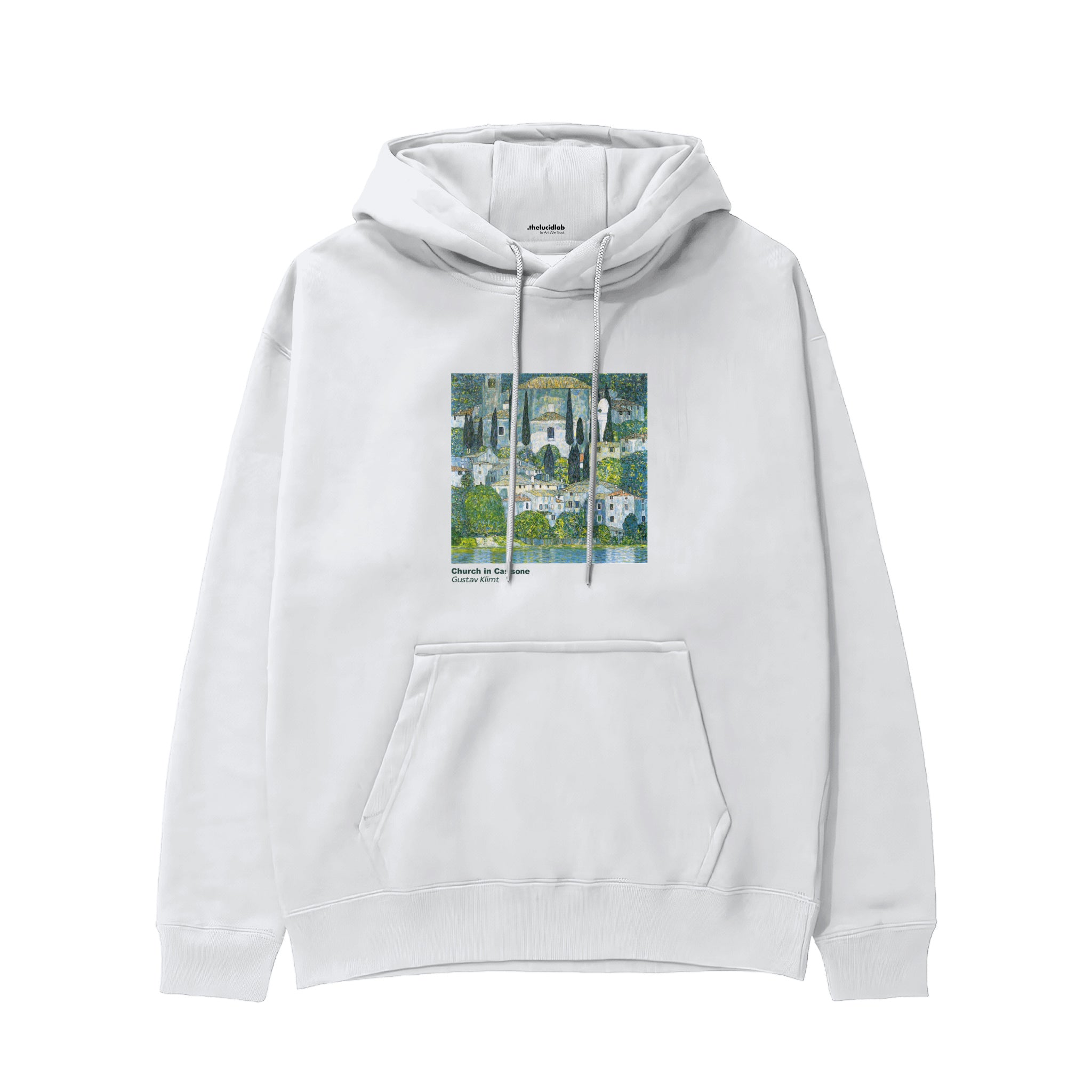 Church in Cassone Hoodie – Beyaz