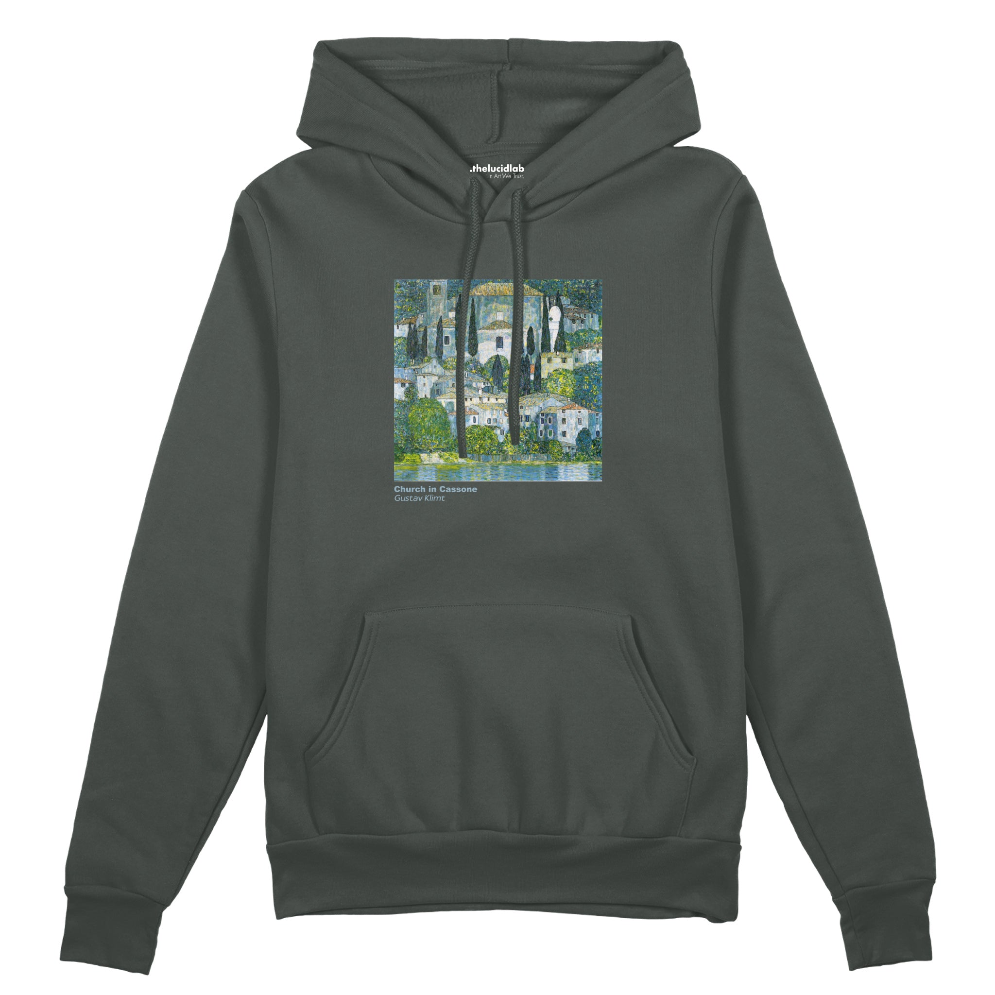 Church in Cassone Oversize Hoodie – Antrasit