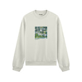Church in Cassone Oversize Sweatshirt – Beyaz