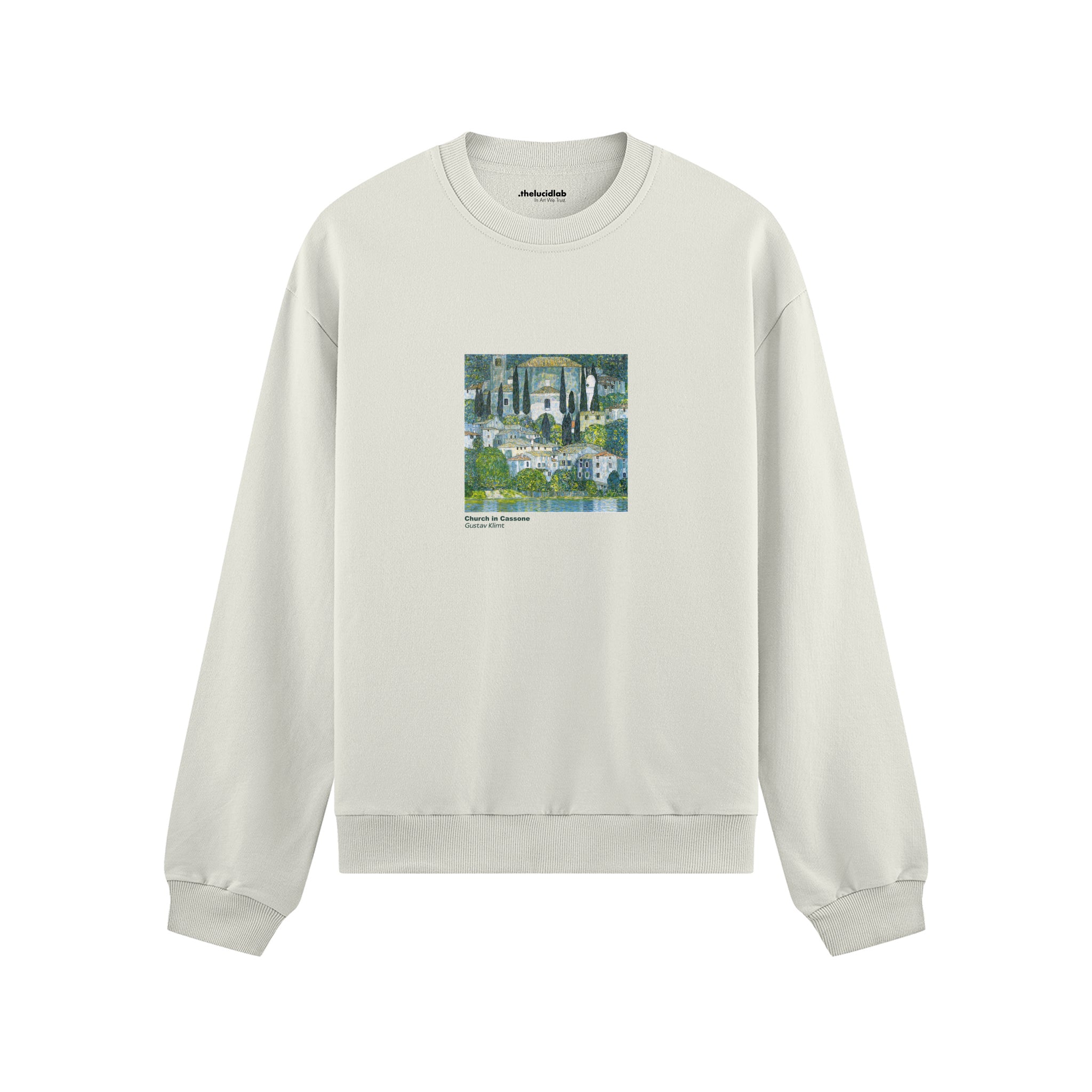Church in Cassone Oversize Sweatshirt – Beyaz