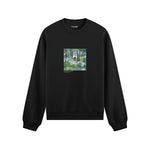 Church in Cassone Oversize Sweatshirt – Siyah