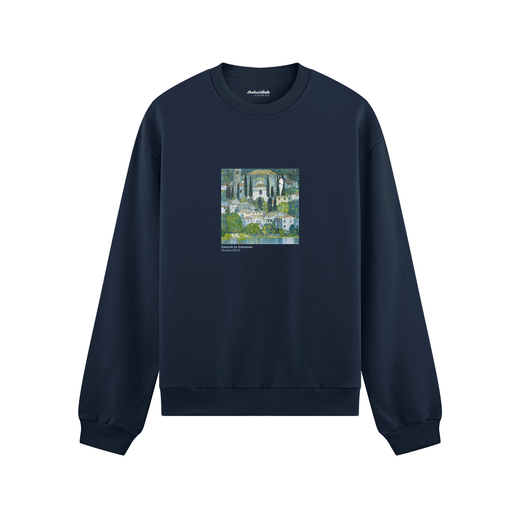 Church in Cassone Oversize Sweatshirt – Lacivert