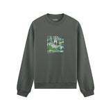 Church in Cassone Oversize Sweatshirt – Antrasit
