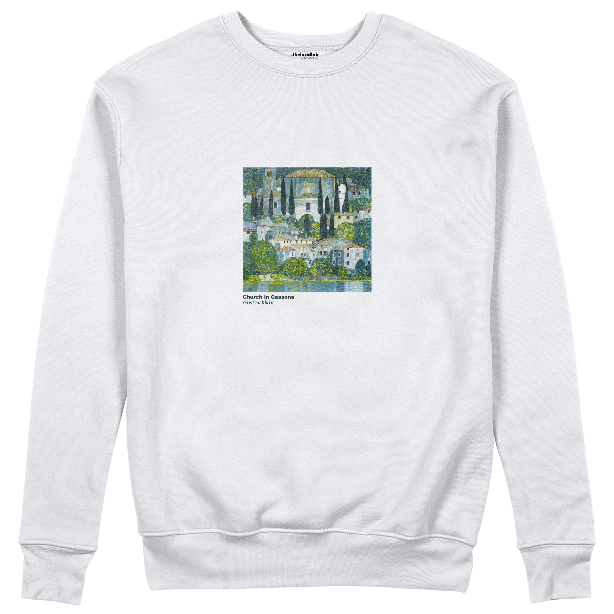 Church in Cassone Sweatshirt – Beyaz