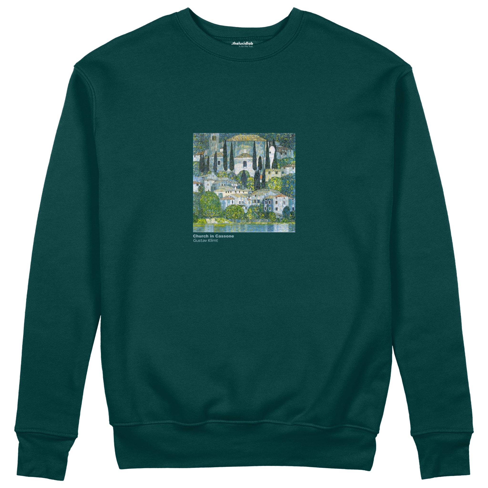 Church in Cassone Sweatshirt – Koyu Yeşil