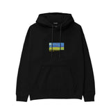 Wheatfield under Thunderclouds Hoodie – Siyah
