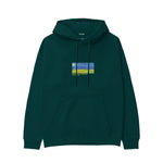 Wheatfield under Thunderclouds Hoodie – Koyu Yeşil