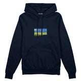 Wheatfield under Thunderclouds Oversize Hoodie – Lacivert