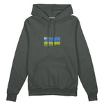 Wheatfield under Thunderclouds Oversize Hoodie – Antrasit