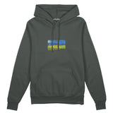 Wheatfield under Thunderclouds Oversize Hoodie – Antrasit