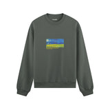 Wheatfield under Thunderclouds Oversize Sweatshirt – Antrasit
