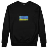 Wheatfield under Thunderclouds Sweatshirt – Siyah