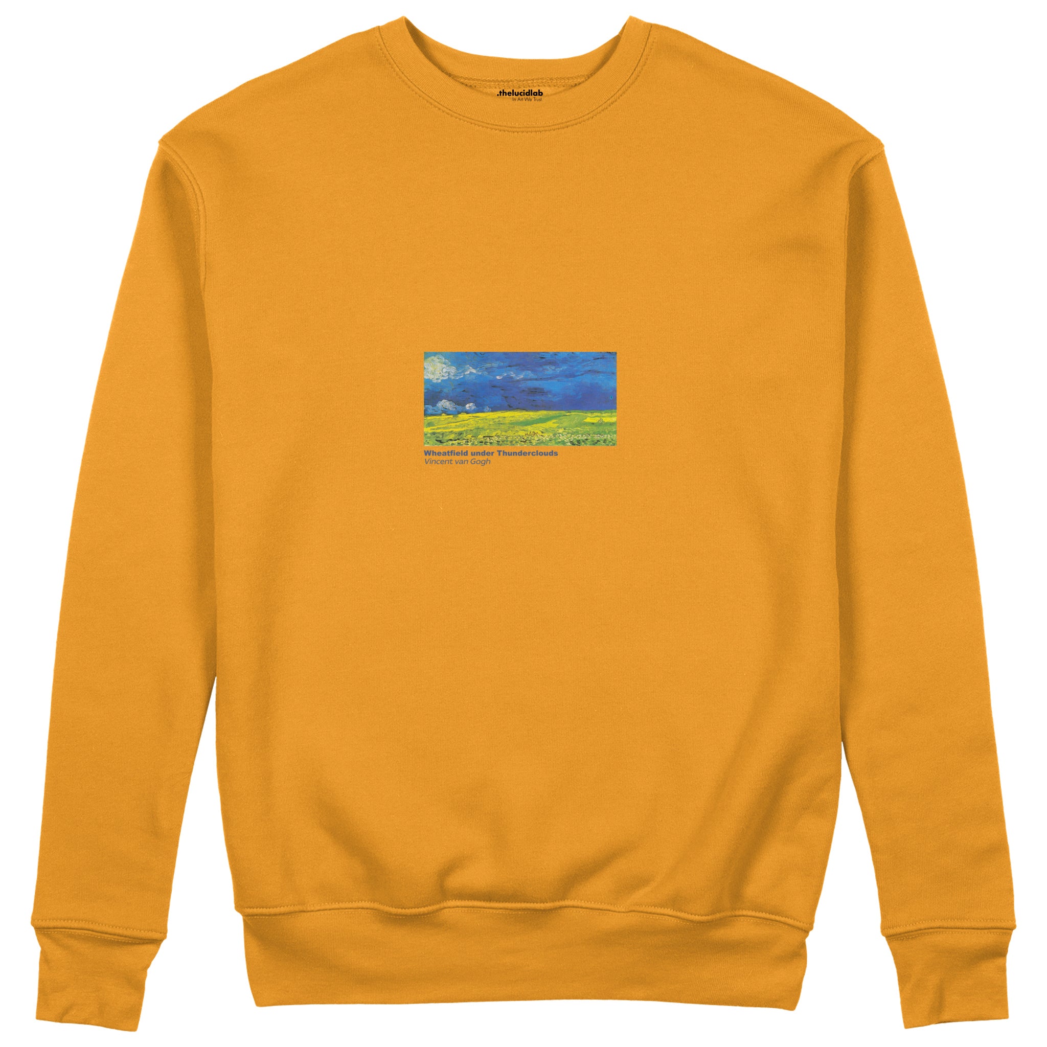 Wheatfield under Thunderclouds Sweatshirt – Turuncu