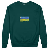 Wheatfield under Thunderclouds Sweatshirt – Koyu Yeşil