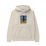 Road with Cypress and Star Hoodie – Krem