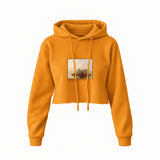 Fur Traders Descending the Missouri Crop Hoodie – Turuncu